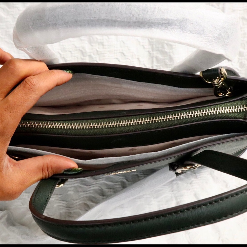 Kate Spade Connie Triple Gusset Satchel Purse - Picture 9 of 14